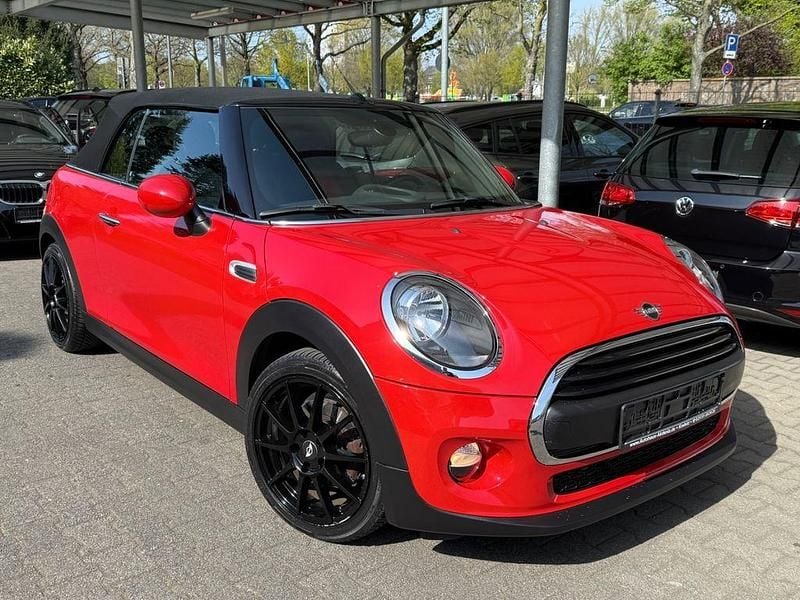 Rot Gebraucht 2018 Mini One Cabriolet Cabrio | 15.499 € (Superpreis) - Bild 1/4