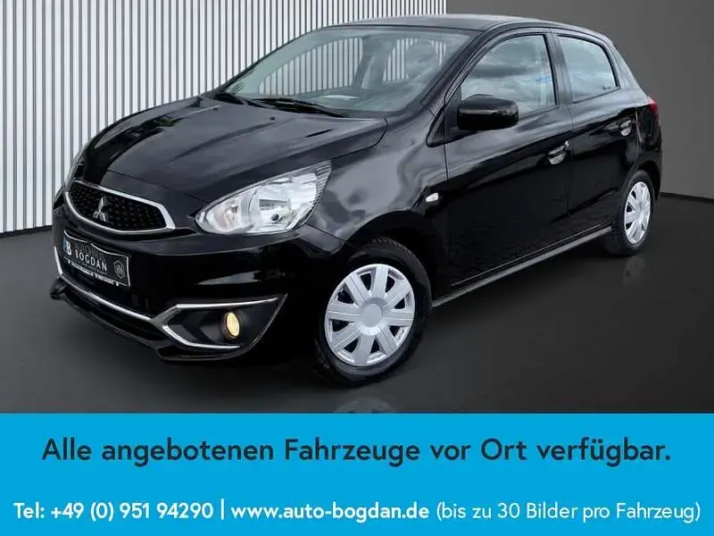 Gebraucht Mitsubishi Space Star Edition 71 PS (52 kW) 2018 Schwarz Kleinwagen