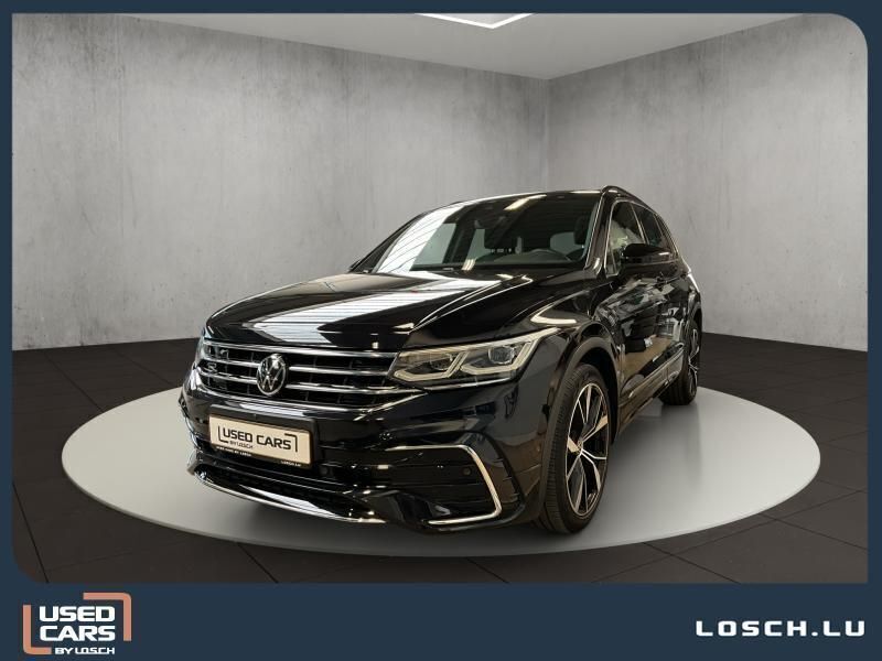 Schwarz Gebraucht 2021 VW Tiguan R-line Plus SUV | 35.490 € (Etwas zu teuer) - Bild 1/4