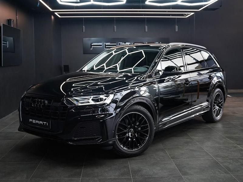 Schwarz Gebraucht 2022 Audi Q7 S-Line SUV | 69.900 € - Bild 1/4
