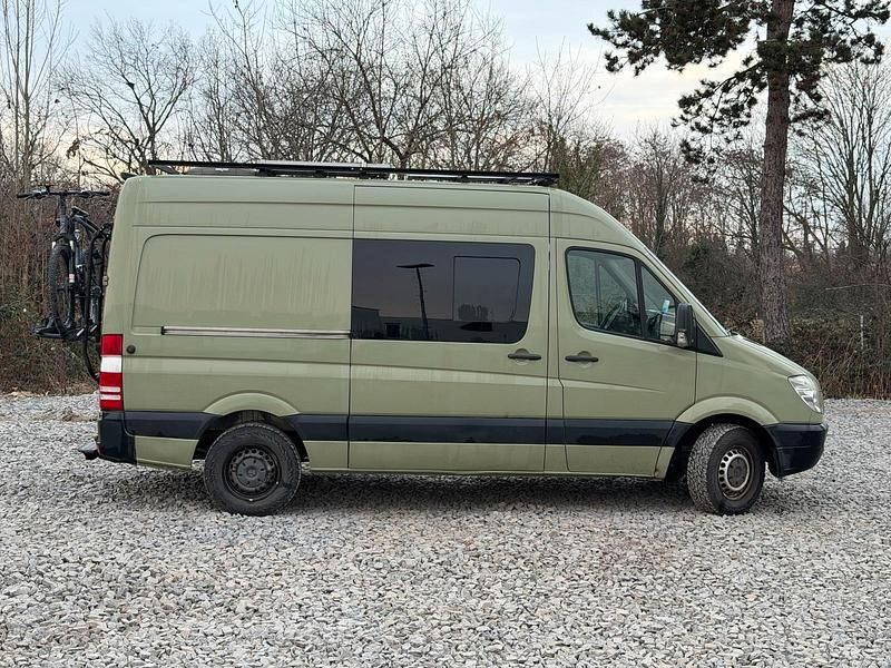 Gebraucht Mercedes Sprinter 108 PS (79 kW) 2008 Grün Van