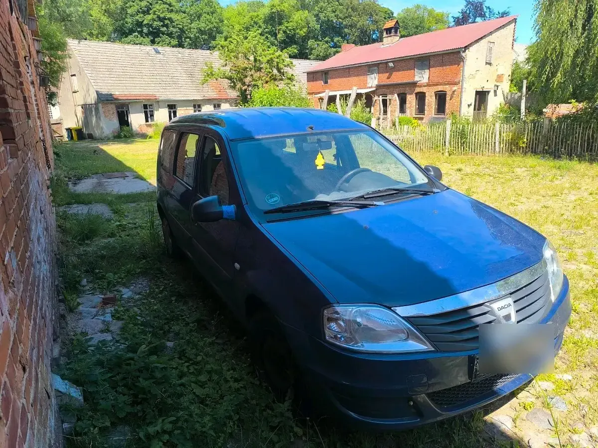 Gebraucht Dacia Logan MCV 74 PS (54 kW) 2009 Blau Kombi