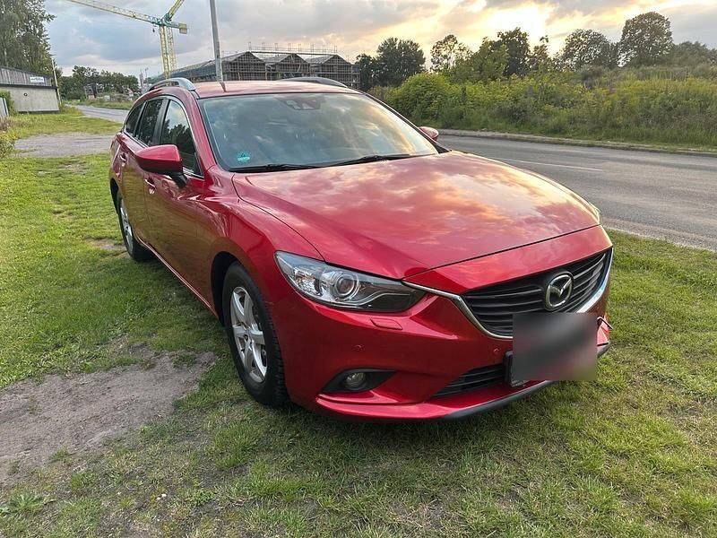 Rot Gebraucht 2013 Mazda 6 Center-Line Kombi | 7.399 € (Fairer Preis) - Bild 1/4