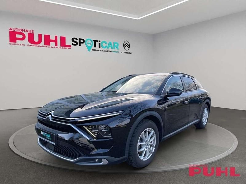 Gebraucht Citroën C5 X Shine 131 PS (96 kW) 2023 Schwarz perla nera/typ aussenv Kombi