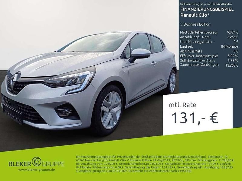 Grau Gebraucht 2022 Renault Clio V Business Kleinwagen | 11.280 € (Superpreis) - Bild 1/4