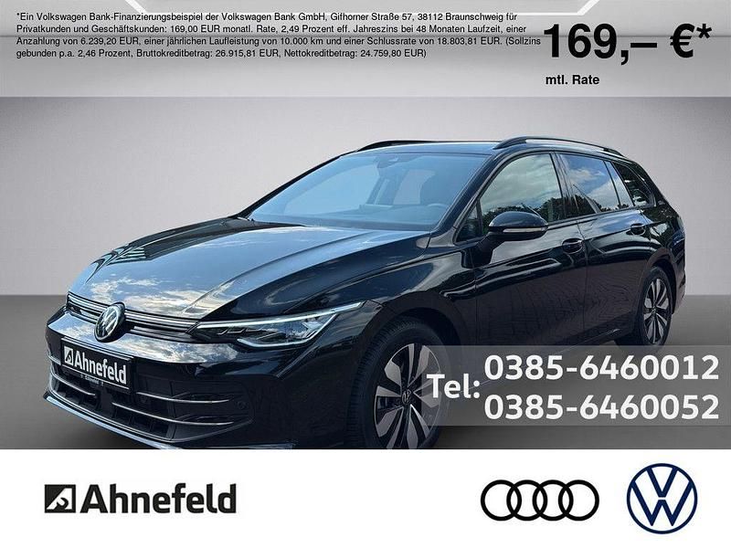 Schwarz (schwarz / grenadillschwarz) Gebraucht 2024 VW Golf VIII Goal Kombi | 30.999 € (Superpreis) - Bild 1/4