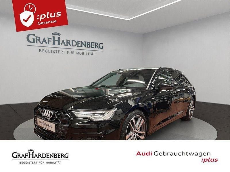 Mythosschwarz metallic Gebraucht 2025 Audi A6 S-Line Kombi | 54.810 € (Fairer Preis) - Bild 1/4