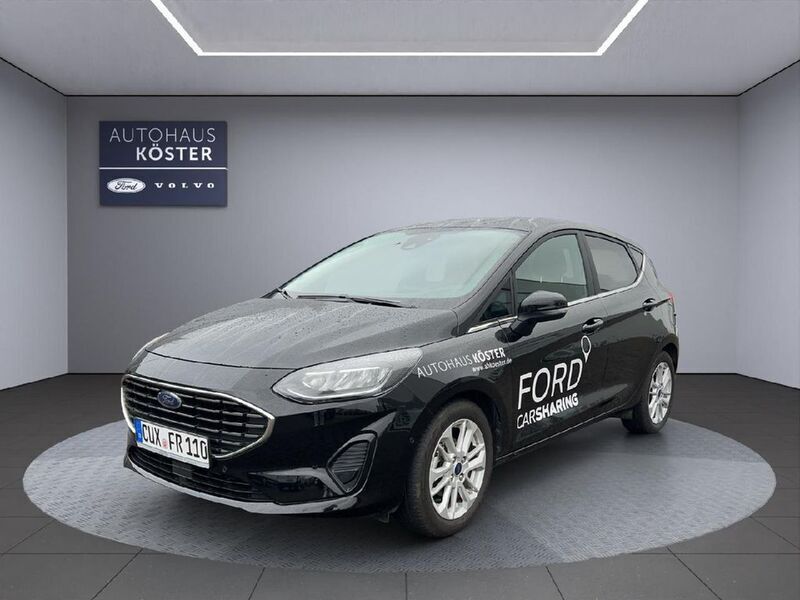 Schwarz Gebraucht 2023 Ford Fiesta Titanium Kleinwagen | 21.270 € (Fairer Preis) - Bild 1/4