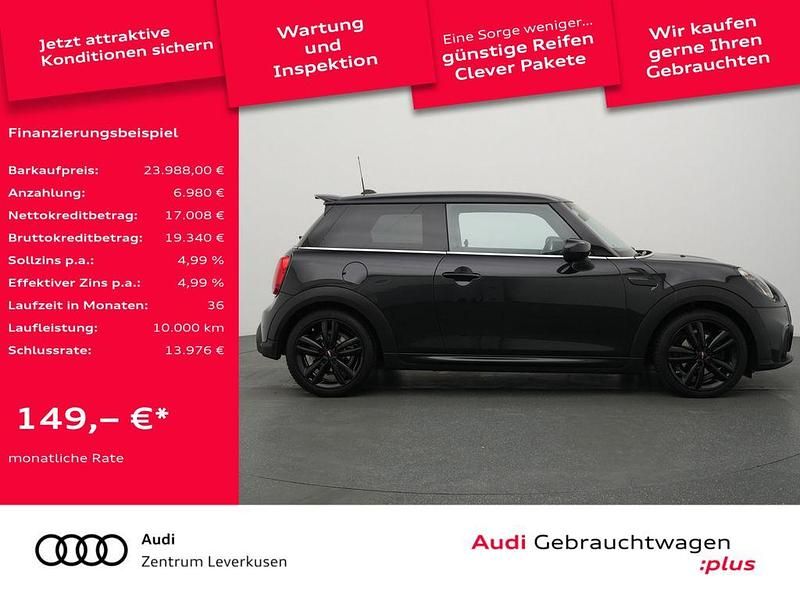 Gebraucht Mini John Cooper Works 136 PS (100 kW) 2022 Midnight black Kleinwagen