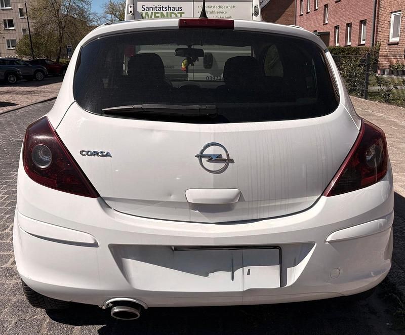 Gebraucht Opel Corsa 2008 Weiß Kleinwagen