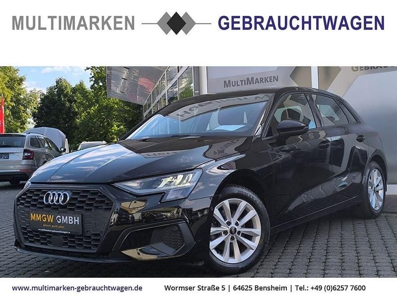 Schwarz Gebraucht 2022 Audi A3 Sportback Basis Limousine | 19.990 € (Guter Preis) - Bild 1/4