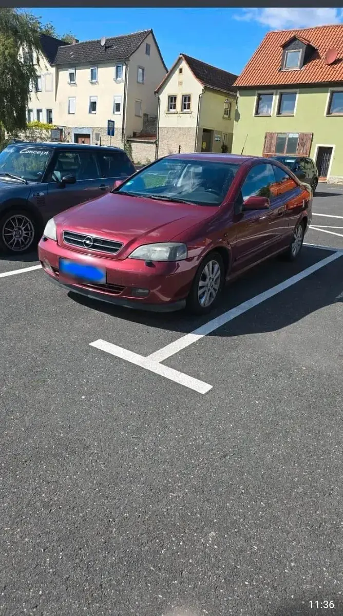 Second-hand Opel Astra 125 CP (91 kW) 2001 Roșu Coupe