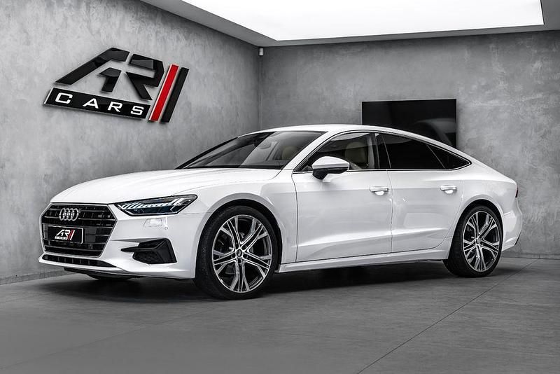 Weiß Gebraucht 2019 Audi A7 Sportback Kleinwagen | 38.700 € (Teuer) - Bild 1/4