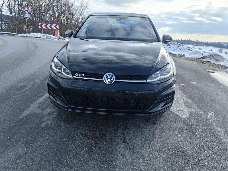 Gebraucht VW Golf VII GTD 184 PS (135 kW) 2018 Schwarz Kleinwagen
