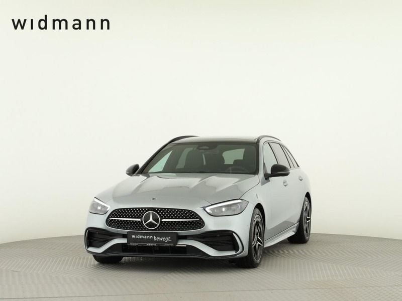 Hightechsilber metalliclack Gebraucht 2025 Mercedes C220 AMG Kombi | 50.950 € (Teuer) - Bild 1/4