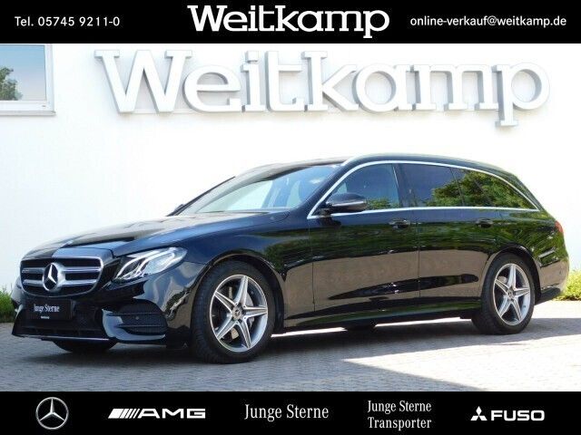 Unilack schwarz Gebraucht 2019 Mercedes E220 AMG Kombi | 32.885 € (Fairer Preis) - Bild 1/4