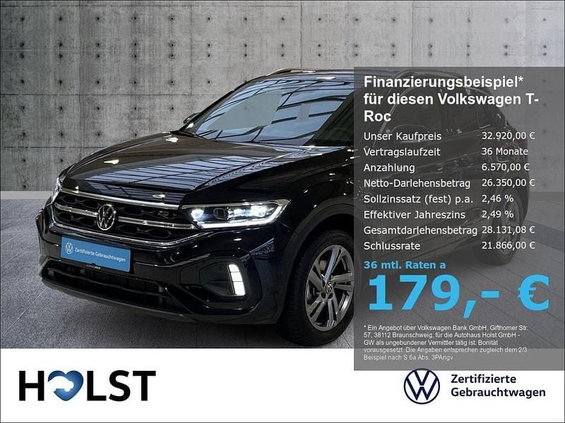 Second-hand VW T-Roc R-line 150 CP (110 kW) 2025 SUV