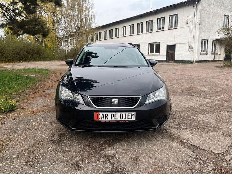 Gebraucht Seat Leon ST Reference 105 PS (77 kW) 2014 Schwarz Kombi