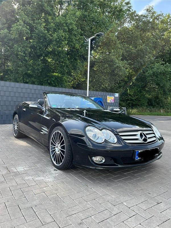 Schwarz Gebraucht 2008 Mercedes SL350 Cabrio | 18.999 € (Fairer Preis) - Bild 1/4