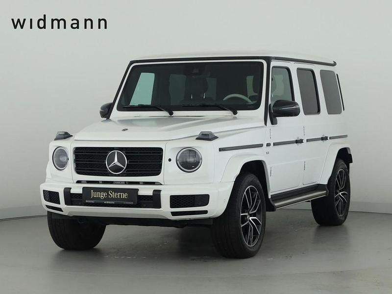 G manufaktur opalithweiss magno Gebraucht 2022 Mercedes G500 AMG SUV | 141.850 € (Teuer) - Bild 1/4