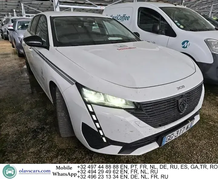 Gebraucht Peugeot 308 129 PS (94 kW) 2022 Weiß Limousine