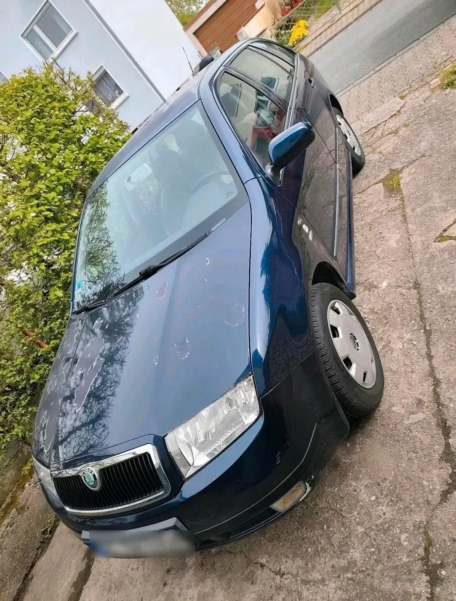 Gebraucht Skoda Fabia 75 PS (55 kW) 2001 Blau Kombi