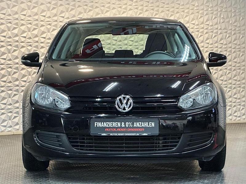 Gebraucht VW Golf VI 80 PS (58 kW) 2009 Schwarz Kleinwagen