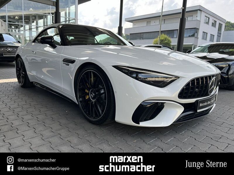 Gebraucht Mercedes SL63 AMG Premium Plus 585 PS (430 kW) 2023 Weiß Cabrio