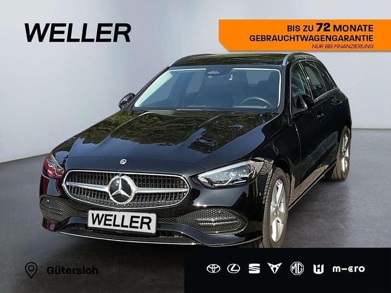 Schwarz Gebraucht 2022 Mercedes C300e Avantgarde Kombi | 31.980 € (Guter Preis) - Bild 1/3