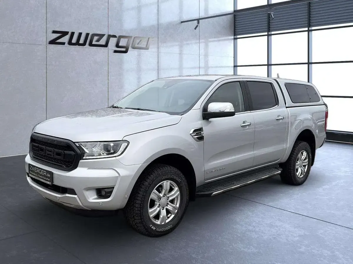 Gebraucht Ford Ranger Limited 212 PS (155 kW) 2022 Silber Pickup