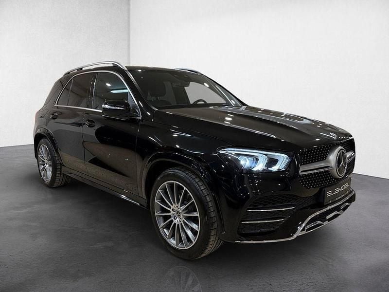 Schwarz/baltic black Gebraucht 2023 Mercedes GLE350 AMG line SUV | 48.390 € (Guter Preis) - Bild 1/4