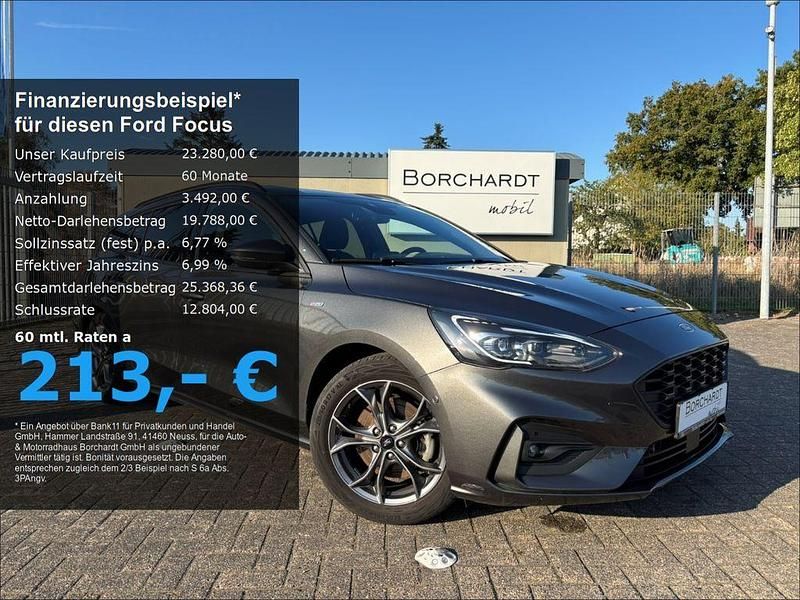 Gebraucht Ford Focus ST-Line 120 PS (88 kW) 2022 Grau Limousine