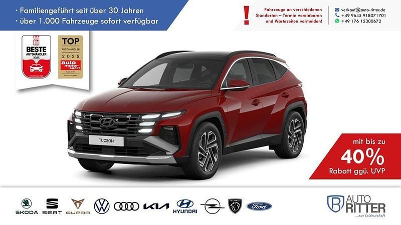 Rot Neu 2025 Hyundai Tucson Prime SUV | 28.490 € (Guter Preis) - Bild 1/3