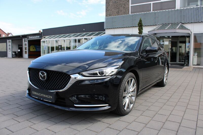 Schwarz Gebraucht 2024 Mazda 6 Exclusive Kombi | 27.990 € (Guter Preis) - Bild 1/4