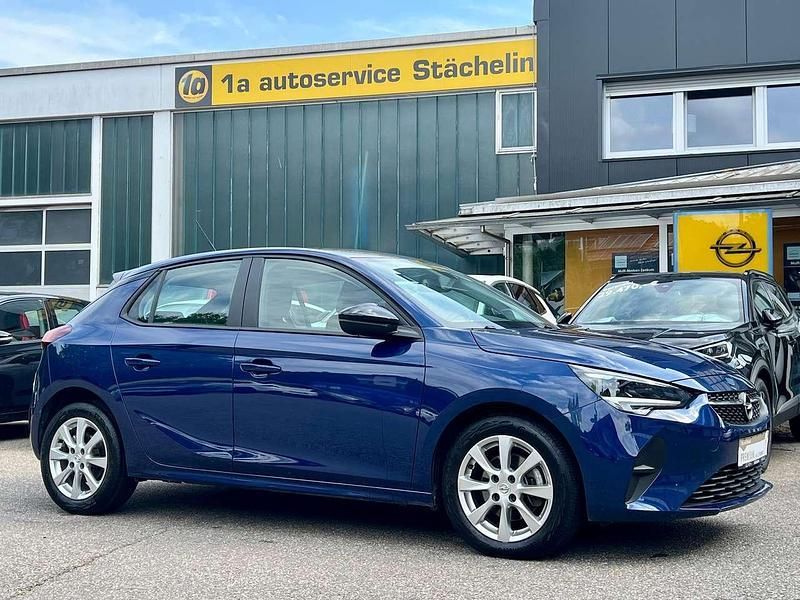 Blau Gebraucht 2021 Opel Corsa Edition Kleinwagen | 14.380 € (Fairer Preis) - Bild 1/4