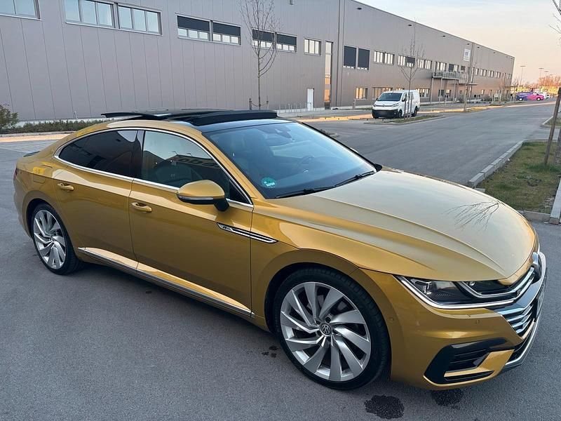 Gebraucht VW Arteon R-line 239 PS (175 kW) 2017 Gold Kleinwagen