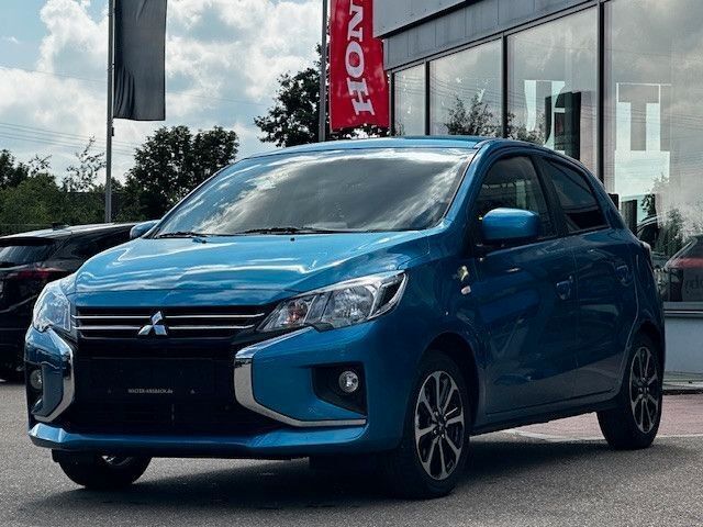 Blau Neu 2024 Mitsubishi Space Star Select+ Limousine | 16.595 € - Bild 1/4