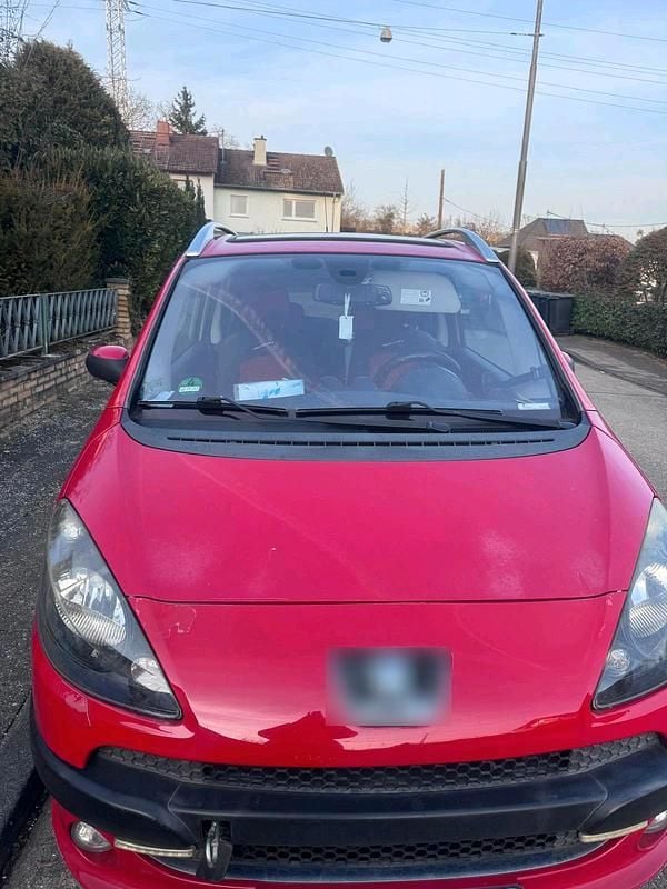 Gebraucht Peugeot 1007 110 PS (80 kW) 2006 Rot Van / Kleinbus