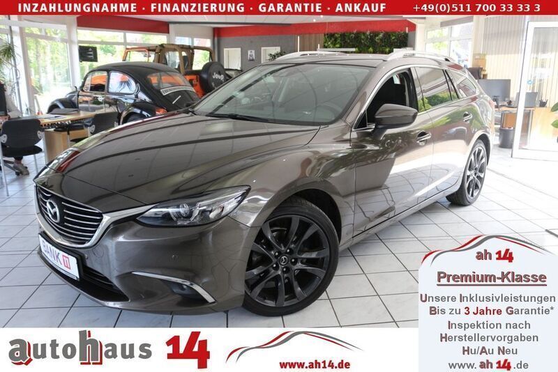 Grau Gebraucht 2015 Mazda 6 Sports-Line Limousine | 13.950 € (Fairer Preis) - Bild 1/3
