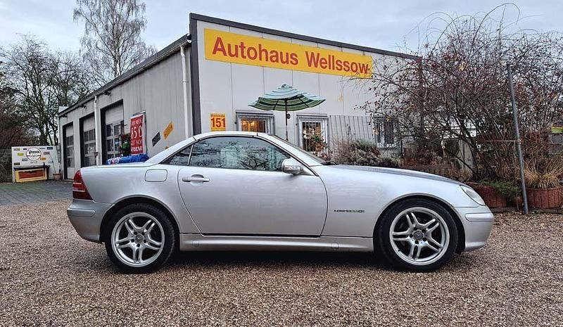 Silber Gebraucht 2001 Mercedes SLK200 Cabrio | 3.990 € (Guter Preis) - Bild 1/4