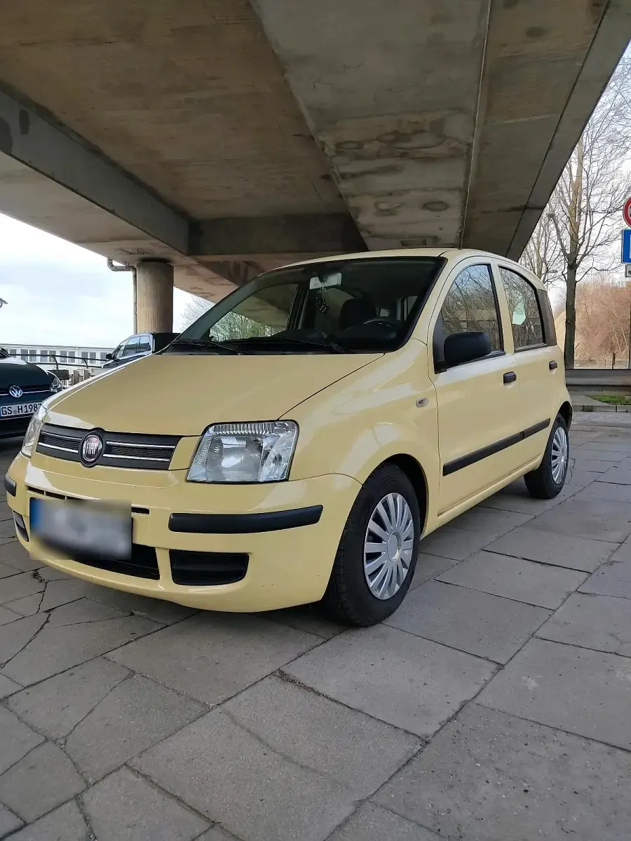 Gebraucht Fiat Panda Dynamic 60 PS (44 kW) 2009 Gelb Kleinwagen