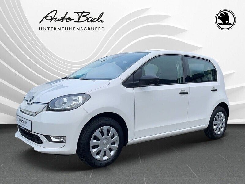 Candyweiss Gebraucht 2021 Skoda Citigo-e IV Ambition Kleinwagen | 19.480 € - Bild 1/4