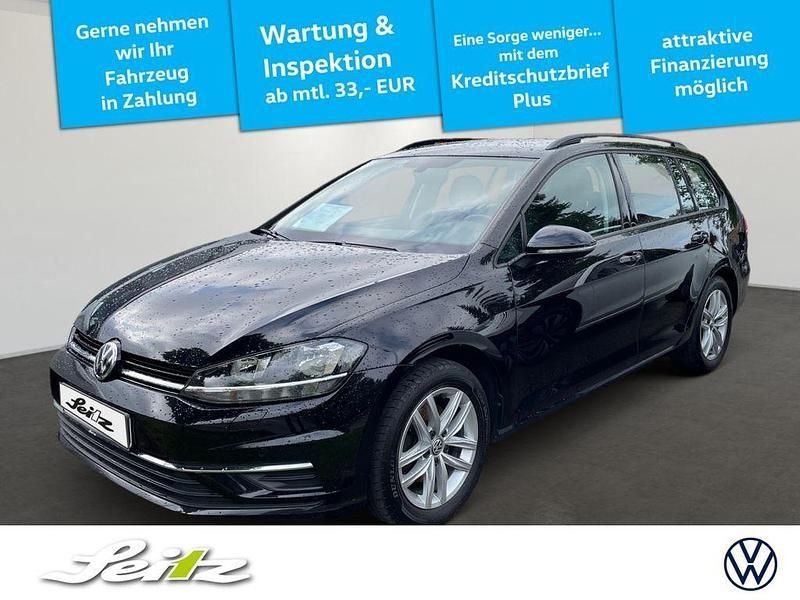 Schwarz Gebraucht 2020 VW Golf VII Comfortline Kombi | 15.980 € (Superpreis) - Bild 1/4
