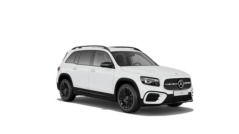Polarweiß Neu 2025 Mercedes GLB220 SUV | 69.121 € - Bild 1/3