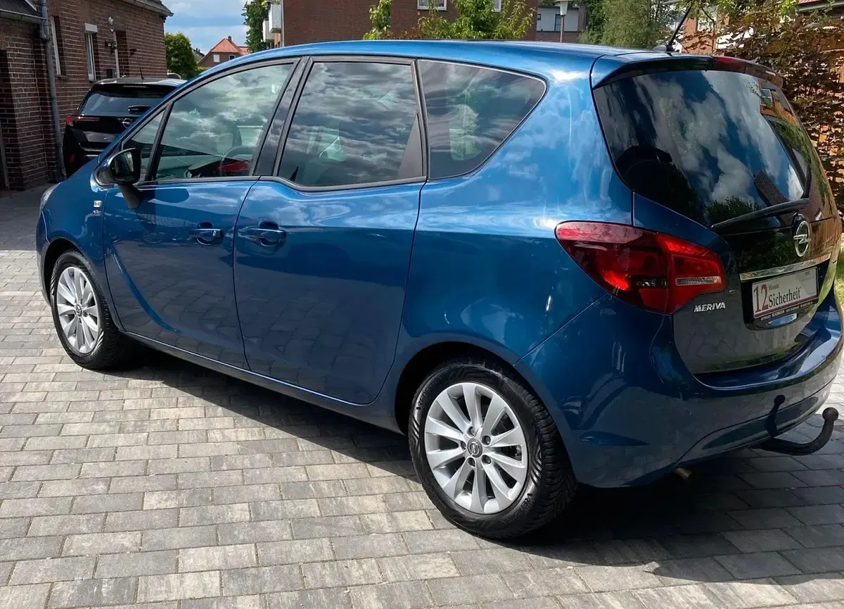 Gebraucht Opel Meriva Active 120 PS (88 kW) 2017 Blau Van / Kleinbus