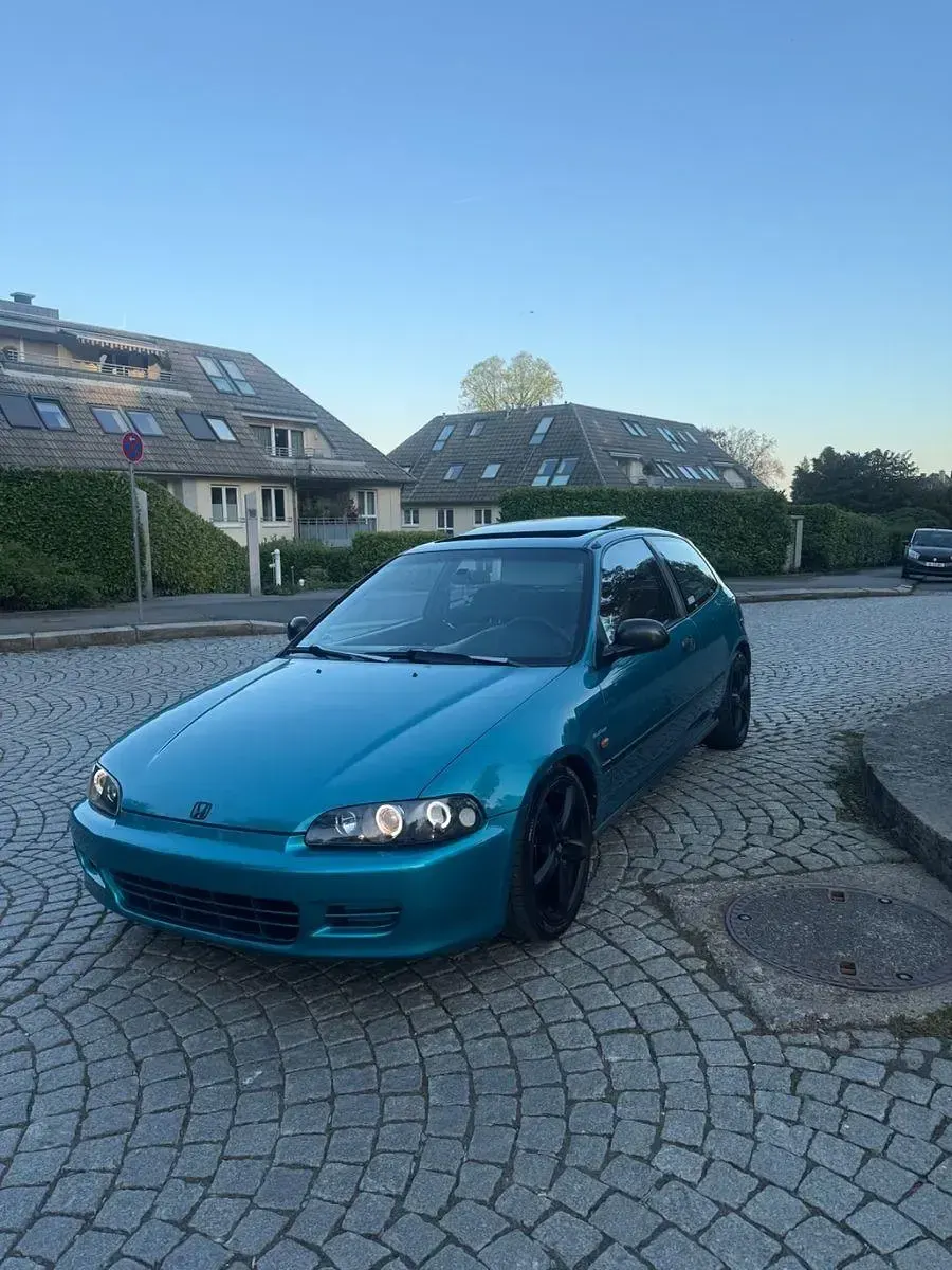 Gebraucht Honda Civic LS 75 PS (55 kW) 1995 Blau Limousine