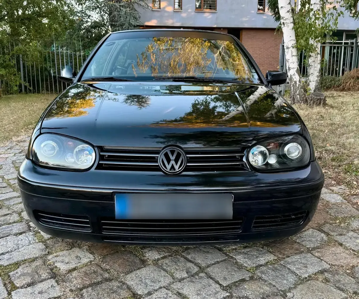 Gebraucht VW Golf Cabriolet 101 PS (74 kW) 2000 Schwarz Cabrio