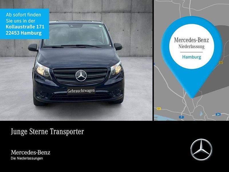 Blau Gebraucht 2022 Mercedes e-Vito Van / Kleinbus | 35.990 € (Guter Preis) - Bild 1/4