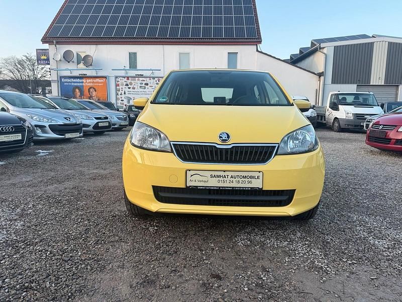 Gebraucht Skoda Citigo Ambition 60 PS (44 kW) 2015 Gelb Kleinwagen