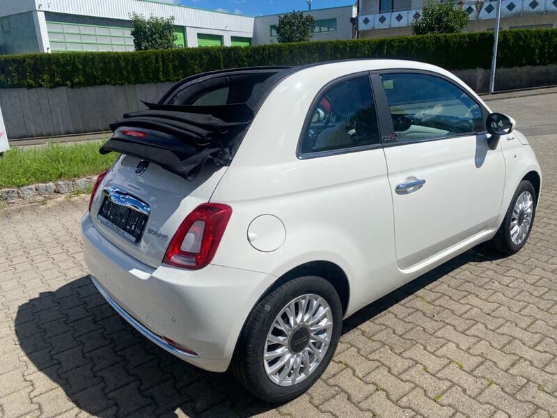Weiß Gebraucht 2023 Fiat 500C Dolcevita Cabrio | 18.690 € (Teuer) - Bild 1/4